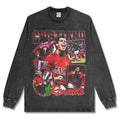 CRISTIANO RONALDO LONG SLEEVE – שחור שטוף
