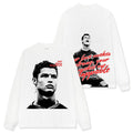 CRISTIANO RONALDO LONG SLEEVE – לבן