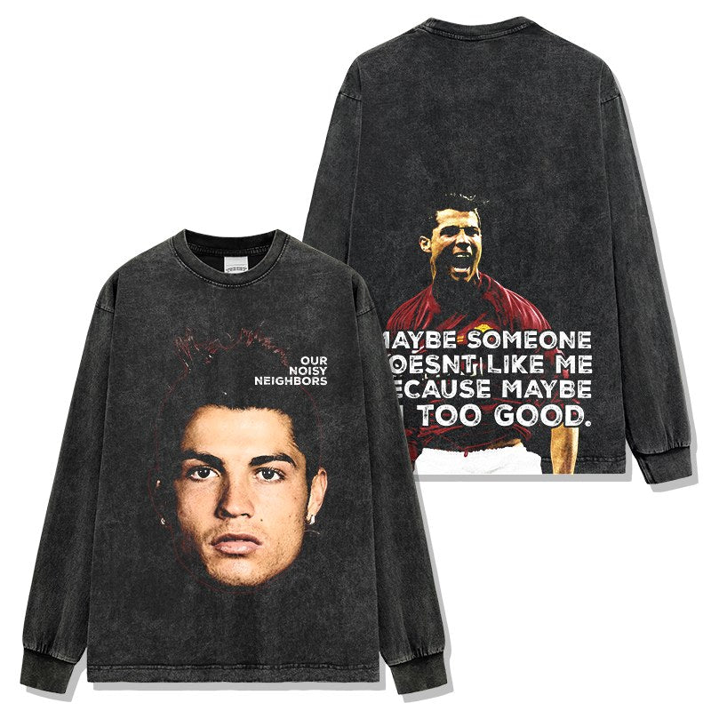 CRISTIANO RONALDO LONG SLEEVE · NIGHT GAME