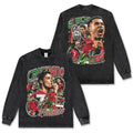 CRISTIANO RONALDO LONG SLEEVE – שחור שטוף