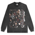 CRISTIANO RONALDO LONG SLEEVE – שחור שטוף