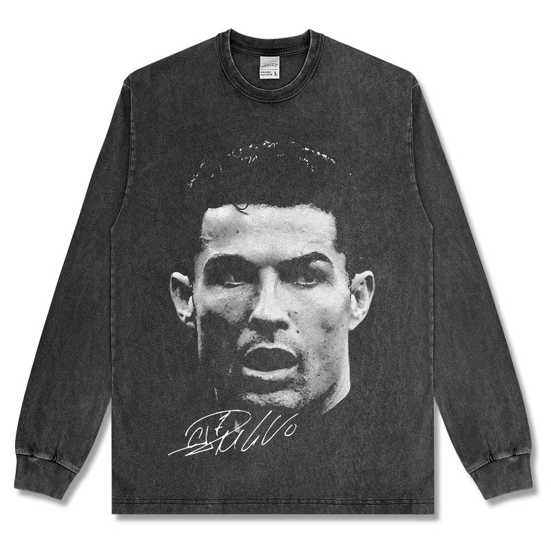 CRISTIANO RONALDO LONG SLEEVE · THE MACHINE