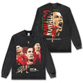 CRISTIANO RONALDO LONG SLEEVE – שחור שטוף