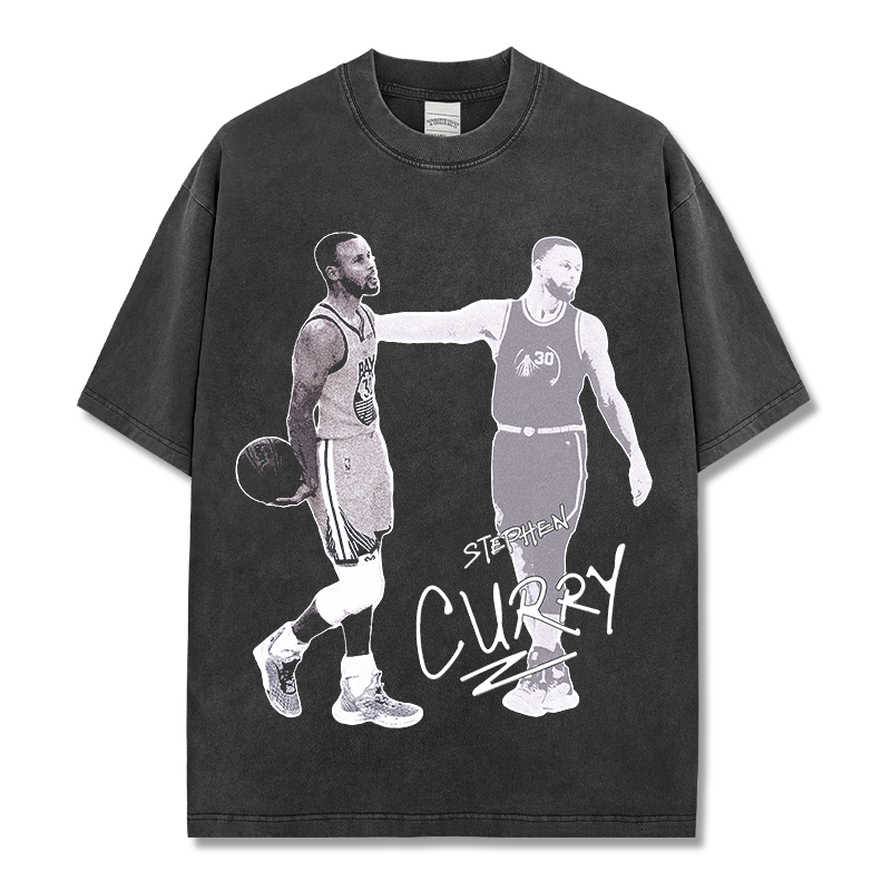 STEPHEN CURRY VINTAGE TEE · BLOCK PARTY