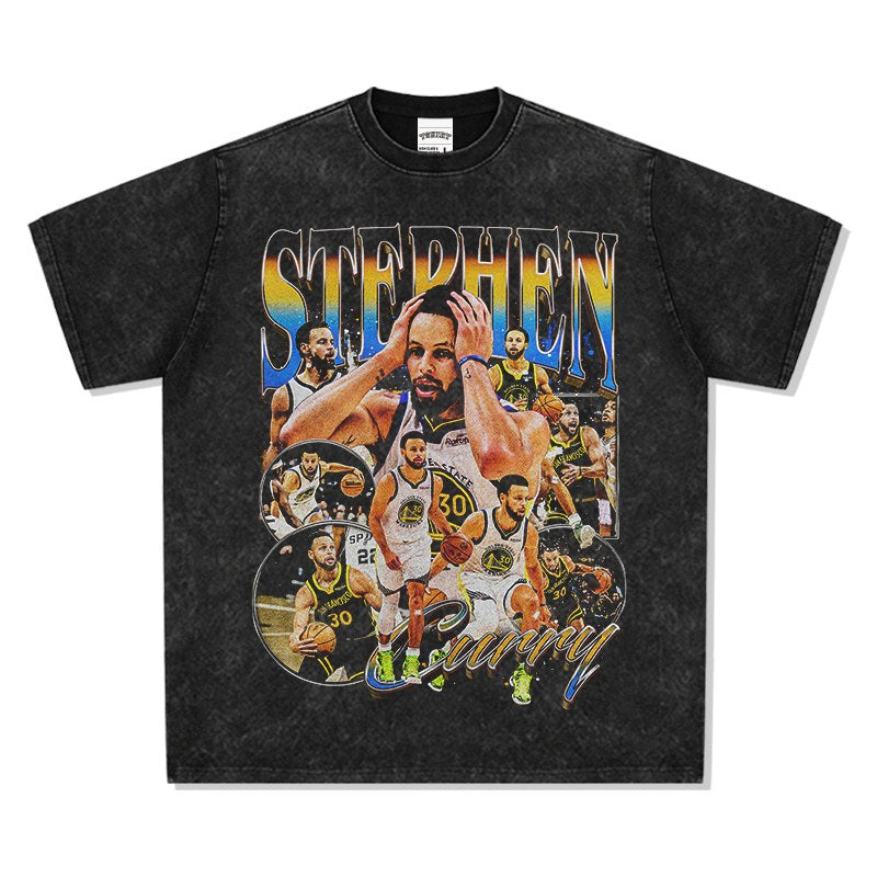 STEPHEN CURRY VINTAGE TEE · AND ONE