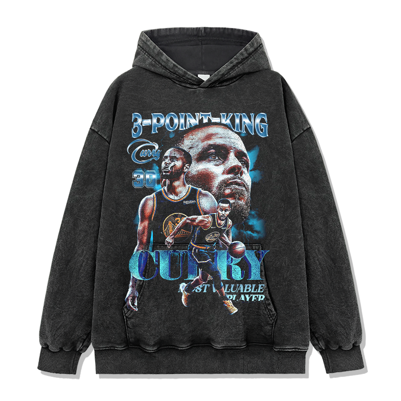 STEPHEN CURRY VINTAGE HOODIE · BUCKETS