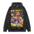 STEPHEN CURRY VINTAGE HOODIE – שחור שטוף
