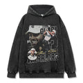 STEPHEN CURRY VINTAGE HOODIE – שחור שטוף