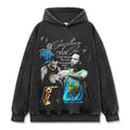 STEPHEN CURRY VINTAGE HOODIE – שחור שטוף