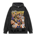 STEPHEN CURRY VINTAGE HOODIE – שחור שטוף