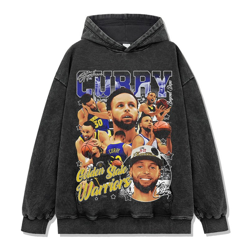 STEPHEN CURRY VINTAGE HOODIE · ROOKIE YEAR