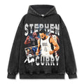 STEPHEN CURRY VINTAGE HOODIE – שחור שטוף