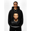 STEPHEN CURRY VINTAGE HOODIE – שחור שטוף