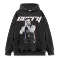 STEPHEN CURRY VINTAGE HOODIE – שחור שטוף