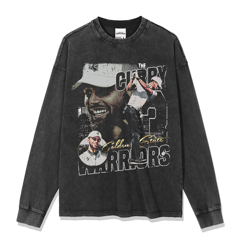STEPHEN CURRY LONG SLEEVE · LOGO SHOT