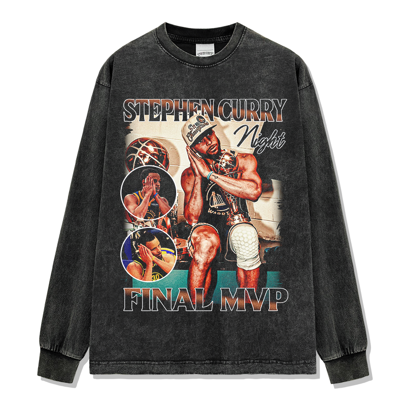 STEPHEN CURRY LONG SLEEVE · TIP OFF