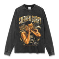 STEPHEN CURRY LONG SLEEVE – שחור שטוף
