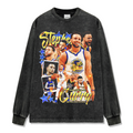STEPHEN CURRY LONG SLEEVE – שחור שטוף