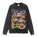 STEPHEN CURRY LONG SLEEVE – שחור שטוף