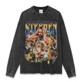 STEPHEN CURRY LONG SLEEVE – שחור שטוף