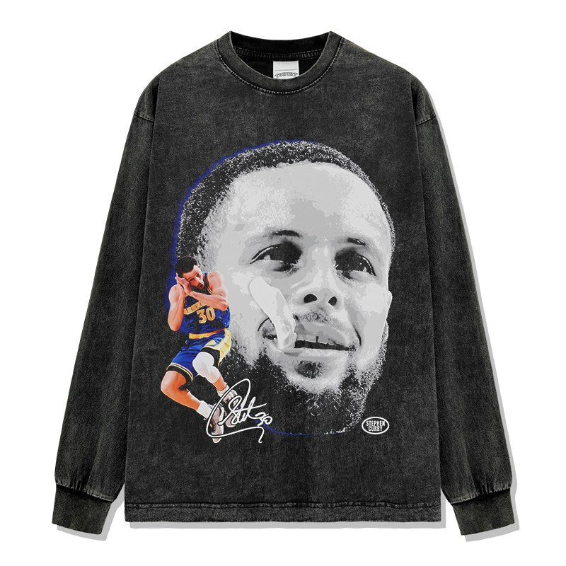 STEPHEN CURRY LONG SLEEVE · CLUTCH