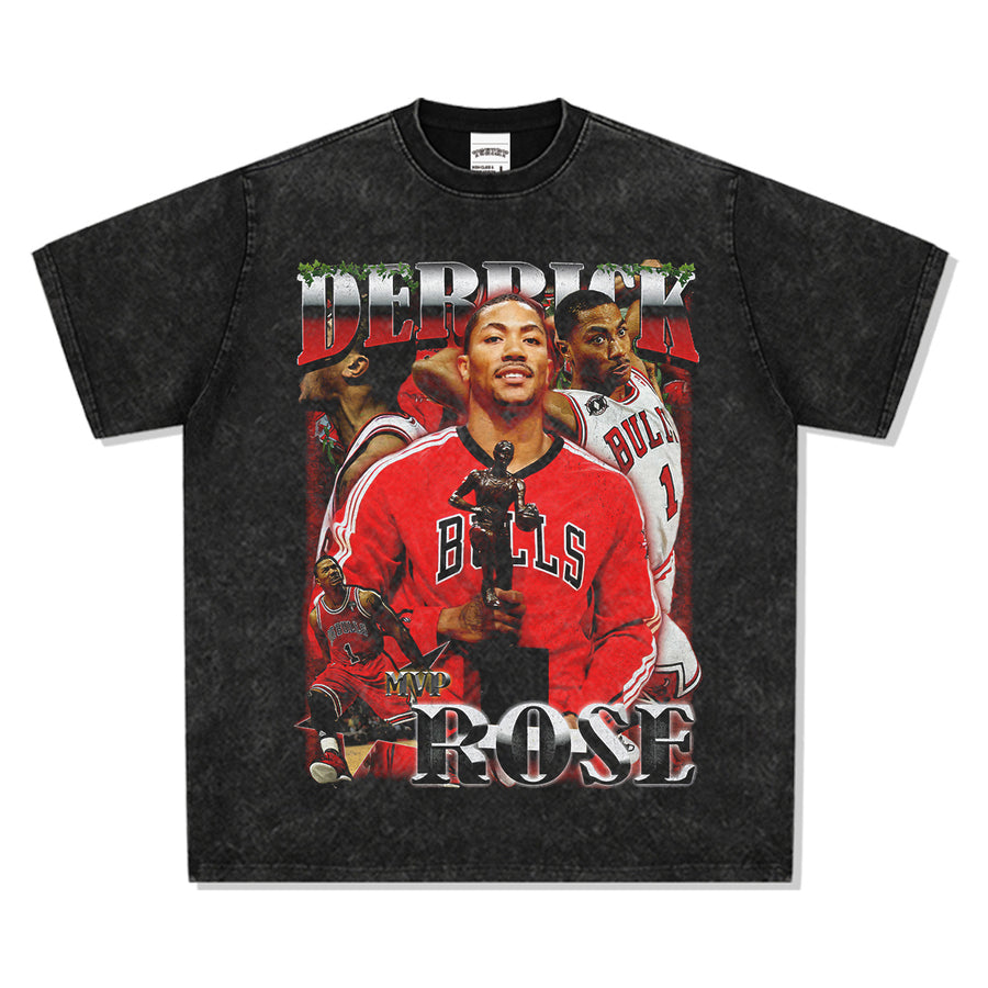 DERRICK ROSE VINTAGE TEE · ROOKIE YEAR