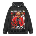DERRICK ROSE VINTAGE HOODIE – שחור שטוף