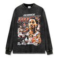 DERRICK ROSE LONG SLEEVE – שחור שטוף