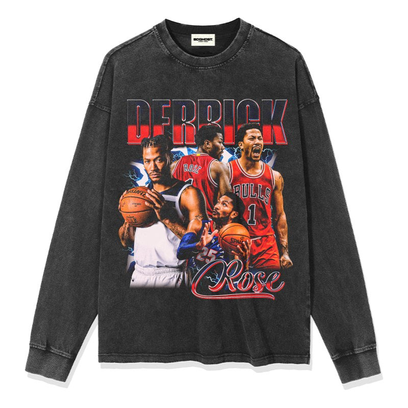 DERRICK ROSE LONG SLEEVE · SHOWTIME