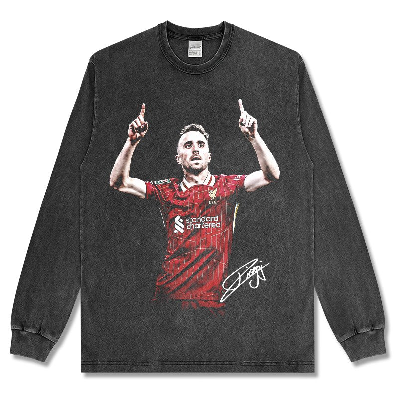 DIOGO JOTA LONG SLEEVE – שחור שטוף