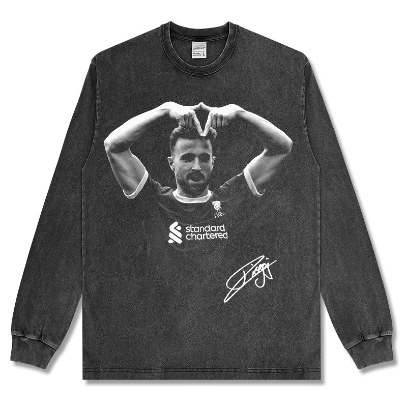 DIOGO JOTA LONG SLEEVE – שחור שטוף