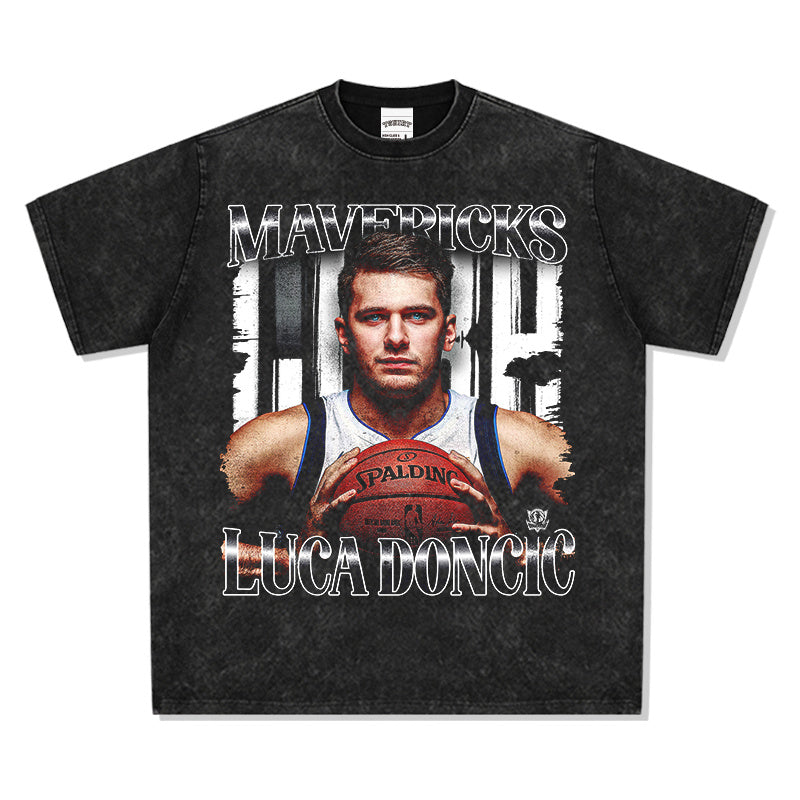 LUKA DONCIC VINTAGE TEE · ICE COLD