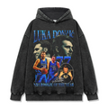 LUKA DONCIC VINTAGE HOODIE – שחור שטוף