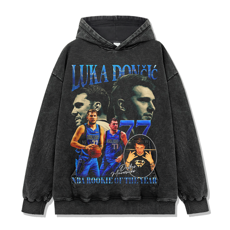 LUKA DONCIC VINTAGE HOODIE · ALLEY OOP