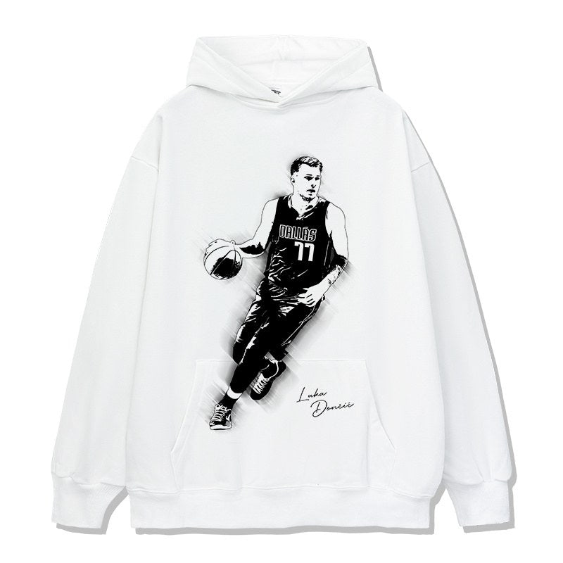 LUKA DONCIC VINTAGE HOODIE · NOTHING BUT NET