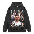 LUKA DONCIC VINTAGE HOODIE – שחור שטוף
