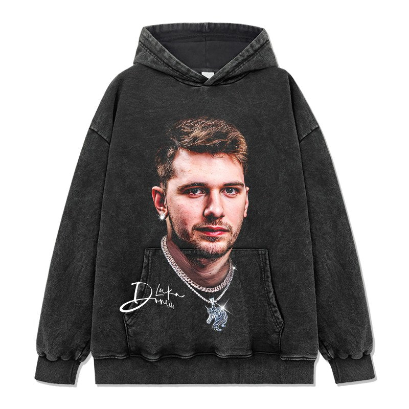 LUKA DONCIC VINTAGE HOODIE · PRIME