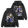 LUKA DONCIC VINTAGE HOODIE – שחור שטוף