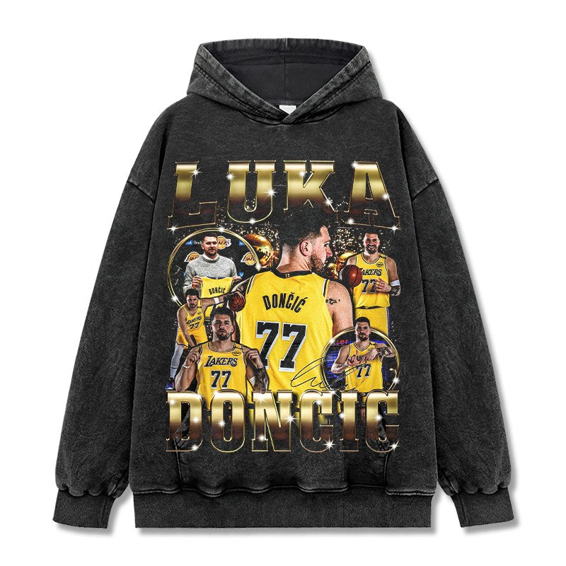 LUKA DONCIC VINTAGE HOODIE · FADEAWAY