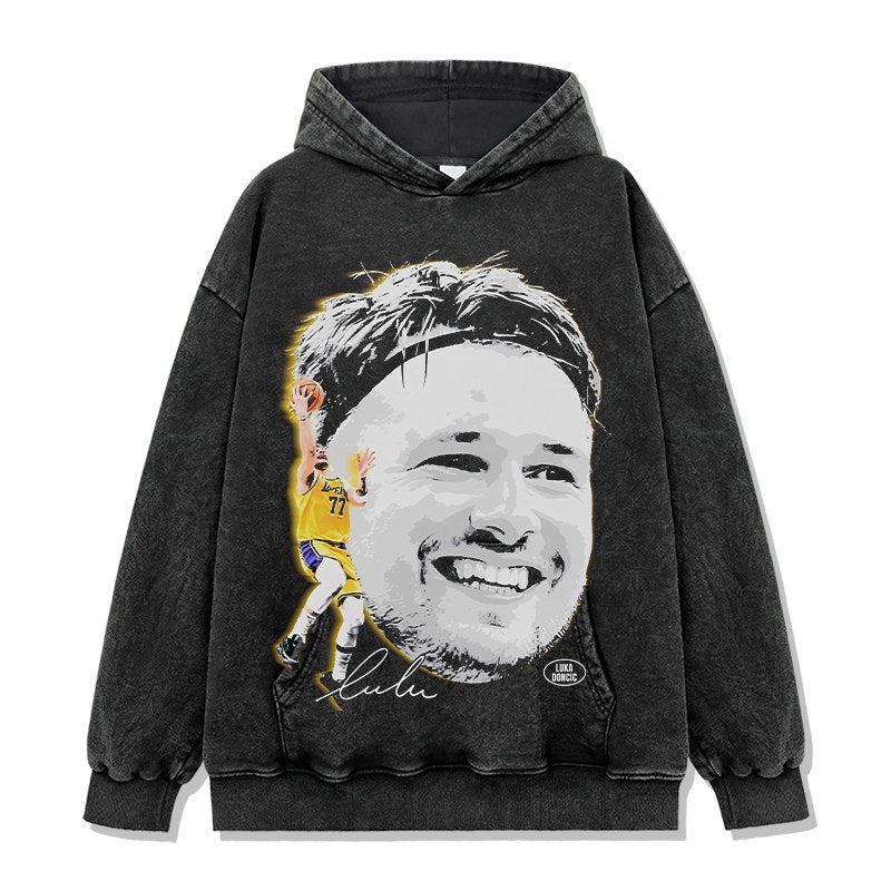 LUKA DONCIC VINTAGE HOODIE · BUZZER BEATER
