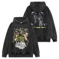LUKA DONCIC VINTAGE HOODIE – שחור שטוף