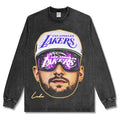 LUKA DONCIC LONG SLEEVE – שחור שטוף