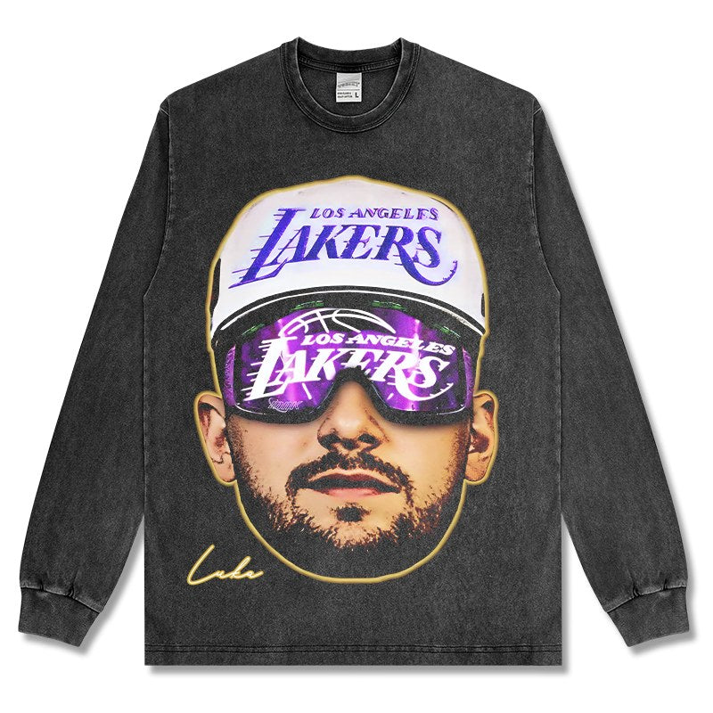 LUKA DONCIC LONG SLEEVE – שחור שטוף