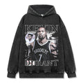 KEVIN DURANT VINTAGE HOODIE – שחור שטוף