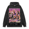KEVIN DURANT VINTAGE HOODIE – שחור שטוף