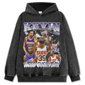 KEVIN DURANT VINTAGE HOODIE – שחור שטוף