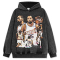 KEVIN DURANT VINTAGE HOODIE – שחור שטוף