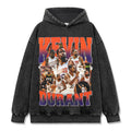 KEVIN DURANT VINTAGE HOODIE – שחור שטוף