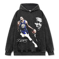 KEVIN DURANT VINTAGE HOODIE – שחור שטוף