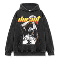 KEVIN DURANT VINTAGE HOODIE – שחור שטוף
